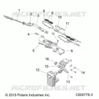 ENGINE, EXHAUST VALVE ASM.