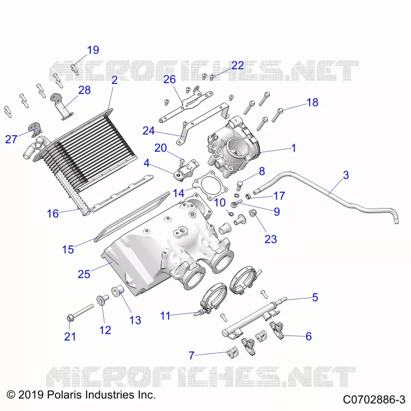 ENGINE, AIR INTAKE MANIFOLD