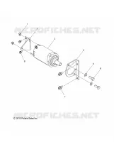 ENGINE, STARTER MOTOR