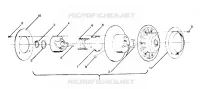 DRIVEN CLUTCH 400, 500, 500 CLASSIC AND 650 UPDATED 10/88 (4915411541013A)