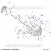 ENGINE, AIR INTAKE