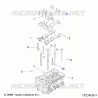 ENGINE, CYLINDER HEAD