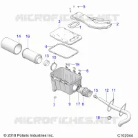 ENGINE, AIR INTAKE SYSTEM