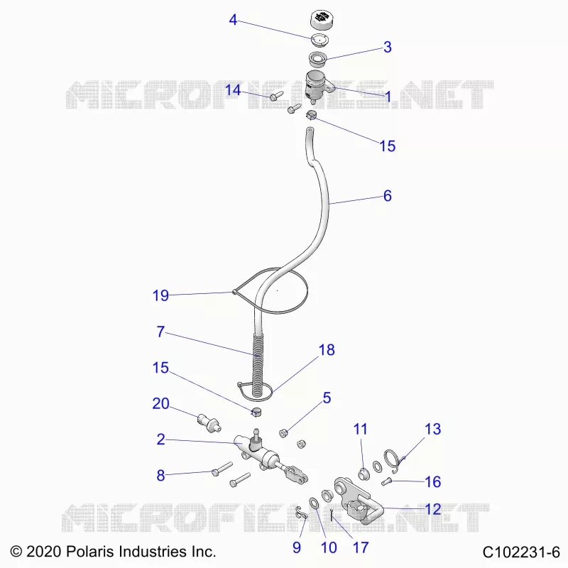 BRAKES, BRAKE PEDAL AND MASTER CYLINDER