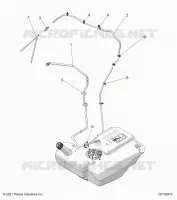 FUEL SYSTEM, LINES, STD.