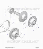 DRIVE TRAIN, CLUTCH, SECONDARY