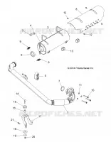 ENGINE, EXHAUST SYSTEM