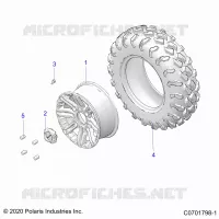 WHEELS, FRONT