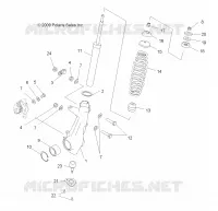 SUSPENSION, FRONT STRUT 