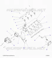 INTAKE MANIFOLD, FUEL RAIL AND RELATED