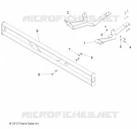 FRAME, OPTIONS, BUMPER AND MOUNT, FRONT, RUGGED, US