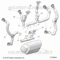 DASHBOARD, HEATER DUCTING