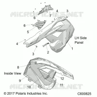 SIDE PANELS, LH