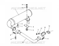 EXHAUST SYSTEM STARLITE / 0933427 (4922972297024A)