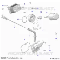 ENGINE, DIPSTICK & OIL FILTER