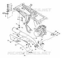 EXHAUST SYSTEM 4X4 350L W938139 (4924052405006A)