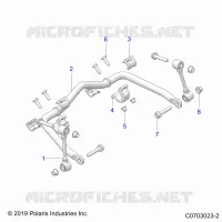 SUSPENSION, FRONT STABILIZER BAR