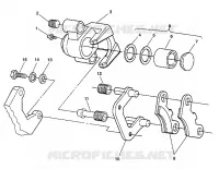 MIDDLE AXLE BRAKE 6X6 350L W938739 (4924062406025A)