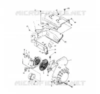 BLOWER HOUSING/RECOIL STARTER TRAIL (4921272127042A)