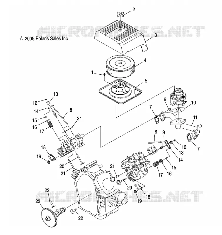 INLET   EXHAUST