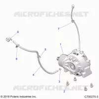 DRIVE TRAIN, FRONT GEARCASE MOUNTING