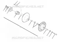 DRIVEN CLUTCH ASSEMBLY (4915951595031A)