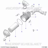 ENGINE, AIR INTAKE SYSTEM