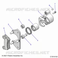 BRAKES, REAR CALIPER