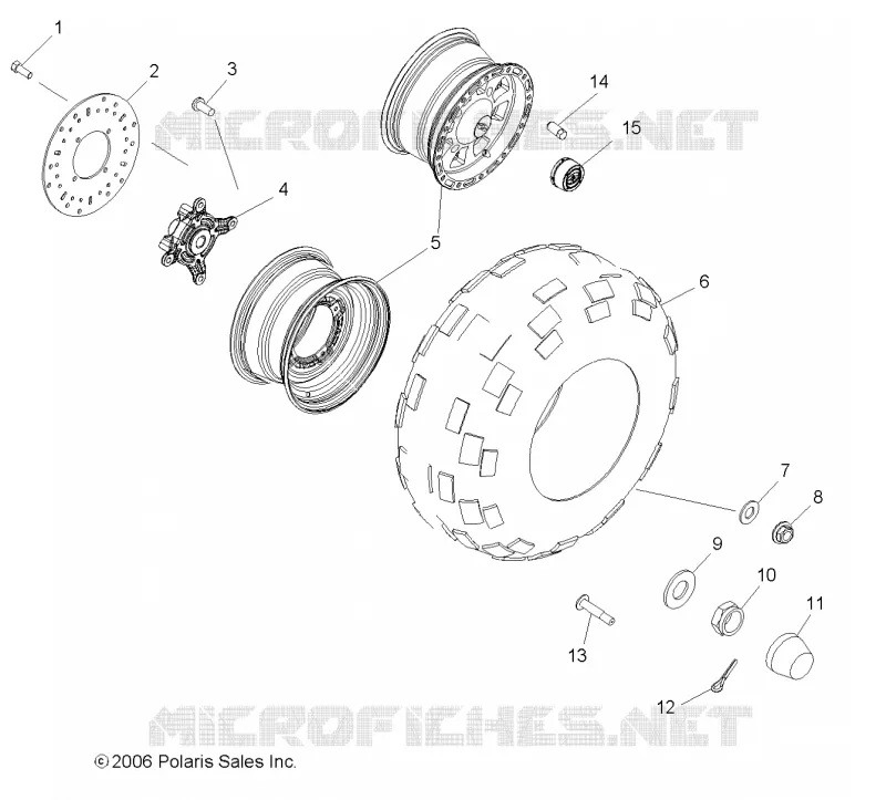WHEELS, FRONT