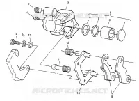 MIDDLE AXLE BRAKE BIG BOSS 6X6 400L W97AE38A (4940814081C001)