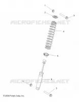 REAR SUSPENSION SHOCK MOUNTING