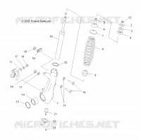 FRONT SUSPENSION STRUT
