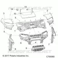 HOOD AND FRONT FACIA