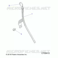ENGINE, DIPSTICK