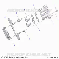 BRAKES, REAR CALIPER
