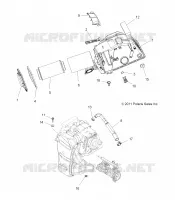 ENGINE, AIR INTAKE