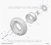 WHEELS, FRONT