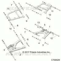 REAR SUSPENSION CONTROL ARMS
