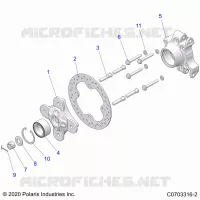 SUSPENSION, REAR CARRIER