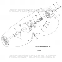 DRIVE TRAIN, PRIMARY CLUTCH