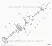 DRIVE TRAIN, PRIMARY CLUTCH
