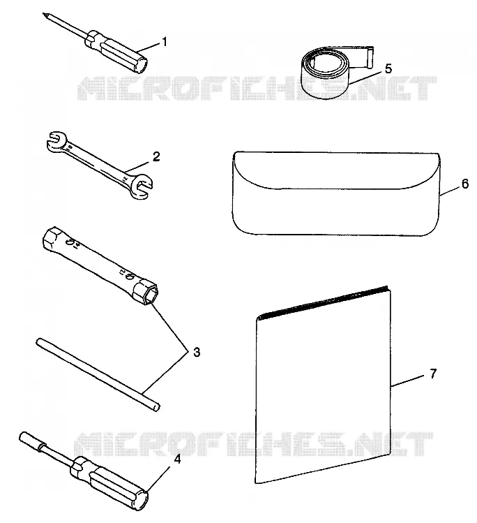 TOOL KIT    ULTRA 0986778 (4943554355C005)