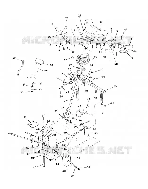 STEERING INDY LITE/STAR LITE (4921332133011A)