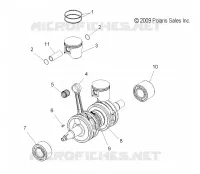 PISTON   CRANKSHAFT