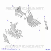 REAR BODYWORK FLOOR