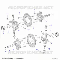 FRONT SUSPENSION HUB