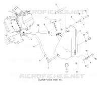 ENGINE, OIL SYSTEM AND OIL TANK