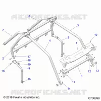 CHASSIS, CAB FRAME