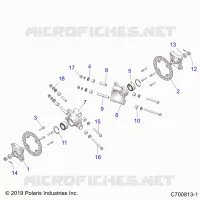 SUSPENSION, REAR CARRIER