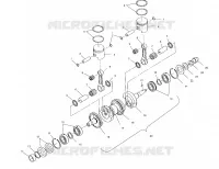 CRANKSHAFT AND PISTON
